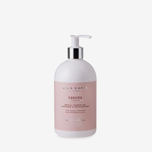 Acca Kappa Sakura Tokyo Badegel, 500 ml, Schwarz, Standard