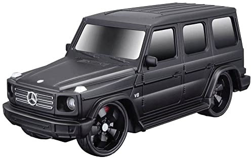 Maisto Tech R/C Mercedes G-Klasse: Ferngesteuertes Auto im Maßstab 1:24, 2,4 GHz, mit Pistolengriff-Steuerung, ab 5 Jahren, 20 cm, schwarz (581526)