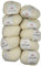 10 x 50 Gramm Himalaya Kasmir Strickgarn einfarbig, 500 Gramm Strickwolle mit 25% Alpaca Wolle, uni (creme 56808)