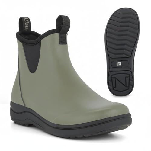 Green Comfort Stivali Gomma Donna Basso | Stivali Pioggia Donna di vari Colori