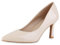 VAN HILL Damen Spitze Pumps Stiletto Lack Klassisch Schuhe 216476 Beige Lack 37