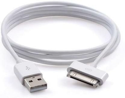 Fan-Electro Câble de Charge USB pour iPhone 4, 4S, 3G, 3GS, 1 m, Blanc