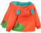 SXSHUN Veste Enfant Garçon Bébé Cartoon Manteau à Capuche Manches Longues Coupe-vent, Orange, 110