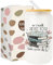 Joalpysm Book Lovers Gifts for Women Aesthetic Glass Cups with Lids and Straws 16oz Coffee Cups Glass Bookish Gifts for Book Lovers Women Readers Reading Accessories Bookworm Presents