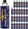 Ecoix Set de 28 Cartuchos de butano 227g MSF-1a para hornillo portátil – Válvula de Bayoneta- Ideal para Camping, calefacción, Emergencia por Corte de luz y preparación