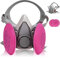 ONZLBOR Mask, Respirator Mask,Reusable Respiratorwith 2097 Filters for Spray Paint, Chemical,Gas, Fine Dust, Sanding, BuildingWork,Spraying More Respirator