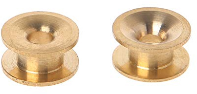 2 x Messing-Trimmer für Kopfösen, Gartengeräte, Rasentrimmer, Schnurhalter, Unive Eater String