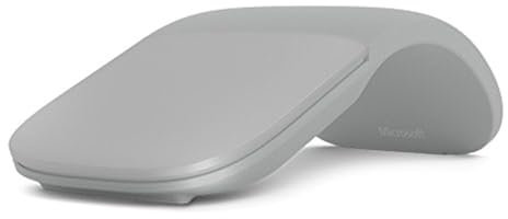 Microsoft Surface Arc souris Bluetooth - Souris (Ambidextre, Bluetooth, Gris)