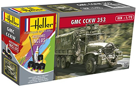 Heller 1:72 Gift Set - GMC CCKW 353