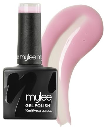 MyGel by MYLEE Smalto Gel Semipermanente 10 ml [Strawberry Milkshake ] UV/LED Nail Art Manicure Pedicure per Uso Professionale e Domestico - Lunga Durata e Facile da Applicare