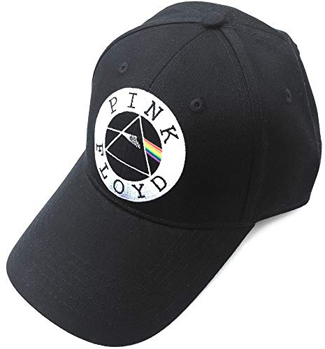 Pink Floyd Men's Circle Logo Baseball Cap Black