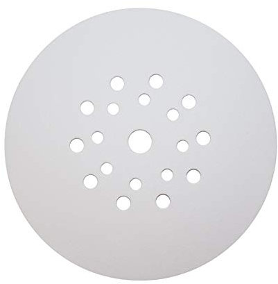 INDASA WhiteLine Schleifscheiben 100 Stück P240 Ø225mm 19 Loch Klett Exzenter Schleifpapier KFZ Lack