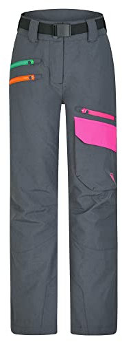 Ziener Mädchen Aileen Ski-Hose, Schnee-Hose | wasserdicht, Winddicht, warm, Ombre Washed, 104