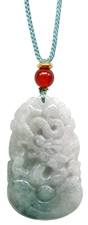 Pendentif En Jade Des Douze Signes Du Zodiaque Chinois, Collier Fait À La Main, Amulette En Jade Naturel Représentant Des Animaux, Pierre De Naissance