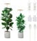 Yadoker LED Grow Light, Full Spectrum for Indoor Plants, Height Adjustable, Automatic Timer, Low Safe Voltage, Ideal for Large Plants
