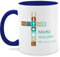 Tasse Tassen 325ml - Geschenk Taufe I Konfirmation Geschenk Firmung - 325 ml - Dunkelblau - konfirmationsgeschenk für jungen personalisierte konfirmationsgeschenke taufgeschenke taufe￼
