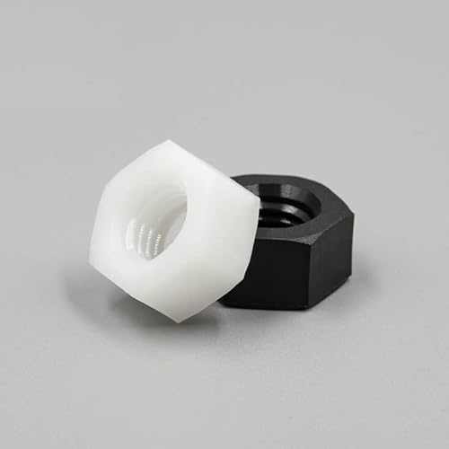 100stk M2 M2.5 M3 M4 M5 M6 M8 M10 ID Nylon plastik Kunststoff Mutter Nuts Sechskant Weiss White Abstandhalter Distanzhalter Stütze Halter PCB board Locking Posts Spacers Standoff (M2.5)