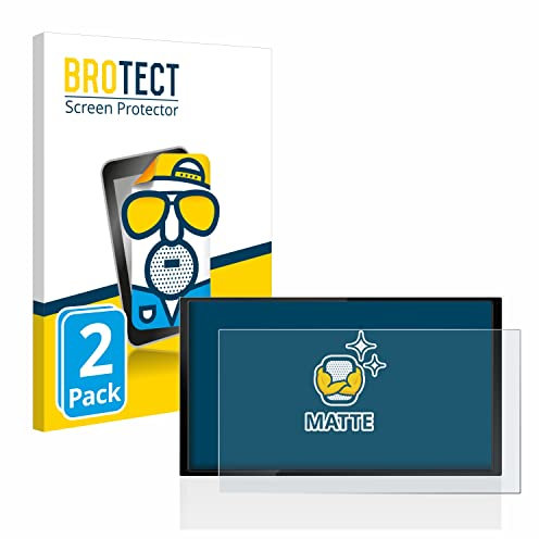 BROTECT Protector Pantalla Anti-Reflejos para Kenwood DMX 7722DABS (2 Unidades) Película Mate Anti-Huellas