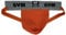 GYM Herren Workout Jockstrap Tiefschutz, Orange, M
