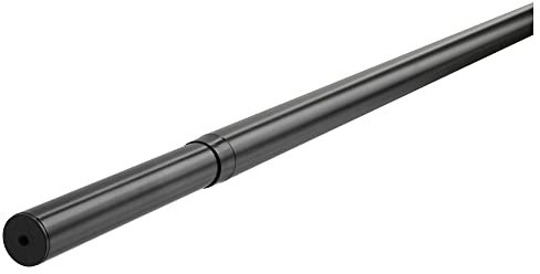 HUGAD Gardinenstange 120-210 cm schwarz