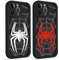 Yimctoie 2 Stück Anime Karikatur Handyhülle für iPhone 16 Hülle 6,1,Cool Anime Figur Muster Interessant Design Schutzhülle,TPU Stoßfeste Weiche Silikon Schutzhülle Kratzfest Case,Schwarz Pattern
