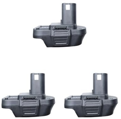 3 set Battery Adapter MT20RNL 18V Converter Plastic Portable Battery Device Replacement for Ryobi P108 P103 P107 ABP1081