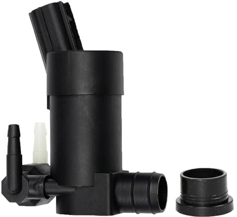 XUKEY Waschwasserpumpe für Ford Focus Mk3 Volvo, 1355124 Elektrische Wasserpumpe, Wischwasser Auto Pumpe, Scheibenwaschpumpe für Scheibenreinigungsanlage 12V Scheibenreinigung