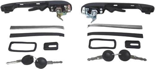 CXXSW [Replacement] Poignée de Porte extérieure avec clés, for Volkswagen, for Golf MK1, for Golf MK2, for Jetta MK1, for Jetta MK2