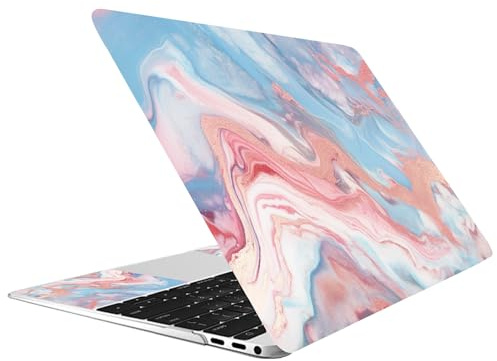 CREATCABIN Marble Laptop Stickers Decal 15×10.6In Netbook Laptop Skin Sticker Universal Reusable Notebook Skin Cover Case for Back Side of The Touch Pad and LCD Screen to Protect Surfaces from