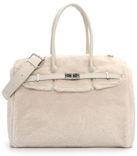 Emily & Noah Shopper E&N Heather 65382 Damen Handtaschen Material Mix ecru 320