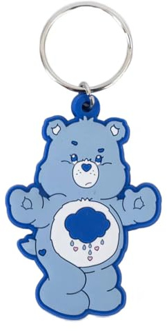 Pyramid International Care Bears Porte-clés en caoutchouc Motif ours grincheux