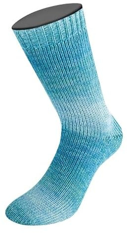 LANA GROSSA Woolycell | Hochwertiges Sockengarn ohne Polyamidanteil, aus 65% Schurwolle (Merino) & 35% Lyocell, waschmaschinenfest | 100g Wolle zum Stricken & Häkeln | 400m Handstrick-Garn FB 6006