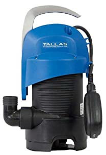 Tallas 60171885 Pompe d'Evacuation D-DW 400, Vide-Cave, 440 Watts, Débit max 8,4m3/h, Hauteur de refoulement max 7 m