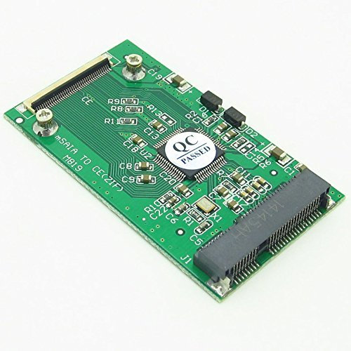Pxyelec 50mm / 5.0cm mSATA PCI-E SSD To 40pin 1.8inch CE ZIF Converter Adapter