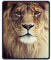 Mouse Pad Domineering Lion Custom Rectangle Non-Slip Rubber Mousepads For Computer, Laptop Stitched Edges Gaming Mouse Pad Keyboard Wrist Rests