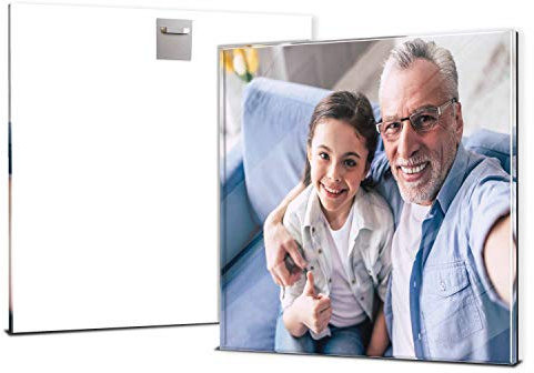 wandmotiv24 Ihr Foto auf Acrylglas 30 x 30 cm (BxH) - Quadratisch - Acrylglas SOFORT ONLINE VORSCHAU, personalisiertes Wandbild, Acrylbild, Glas Bild gestalten, personalisierte Foto-Geschenke