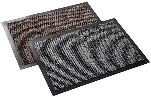 rg-vertrieb Fußmatte Schmutzfangmatte Türmatte Schmutzmatte Sauberlaufmatte Fußabstreifer (40 x 60 cm, grau)
