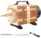 FONLAND Bomba de aire comercial 60W-160W, 70L-140L/min, 6-16 salidas Bombas de aire del compresor de aire del colector de válvulas para acuarios, sistemas hidropónicos, máquinas industriales