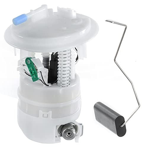 Frankberg Pompe à Carburant Pompe à essence Module d'alimentation en carburant Kit sans Capteur de pression 4-Pôles Compatible avec C4 Grand Picasso I UA 5008 0E 0U Remplacer# 1613305080