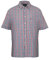 Champion Mens Checked Country Casual Short Sleeve Shirt Doncaster Blue L