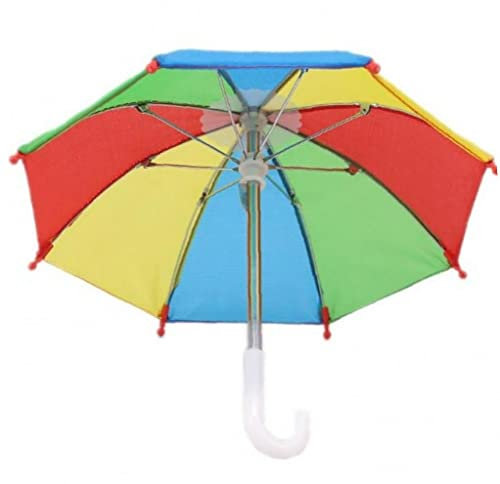 Mini -Regenschirm Miniatur -Regenschirm Niedliche Puppenspielzeug Für Amerikanische Puppen Und Andere 18 -Zoll -Puppen -dekorationsspiele Puppenhauszubehör