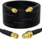 Superbat SMA RG8X WiFi Antenna Extension Cable 10m Male to Female 50ohm Coaxial Cable for 2G/3G/4G/5G LTE Antenna, Wireless Router, WLAN Modem, IP Security Camera, BaoFeng Ham Radio(Not for TV)