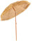 COSTWAY 175 cm Sonnenschirm Hawaii Strandschirm Reisstroh Marktschirm Strohschirm Gartenschirm neigbar Terrassenschirm für Garten, Strand, Outdoor (Gelb)