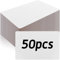 50 Stück trocken abwischbare Tafeln, klein, 22,9 x 15,2 cm, doppelseitiges Whiteboard für Kinder und Lehrer, Mini-Whiteboards für Studenten, Klassenzimmer, Lehrer, Schule, Bürobedarf, kleines