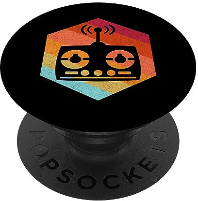 Vintage Radio Controlled Car Racing RC Car Driver PopSockets Swappable PopGrip