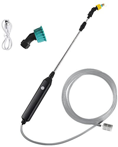 Seprendi Pulverizador eléctrico para jardín, atomización automática, recargable por USB, rociador de plantas, regadera de jardín