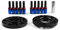 Spurverbreiterung,Spurplatten 15mm 5x120mm 72.56mm Hubzentriker-Radabstandshalter M14x1.25 Verjüngende Bolzen geeignet for den Einsatz for BMW F. Serie F10 F12 F13 F01 F02 F30 Zubehör (Color : Blue b