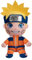 Just Play Naruto Plüsch, klein, 17,8 cm, mehrfarbig, Anime, Kinderspielzeug für Kinder ab 3 Jahren