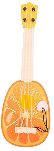 Ukulele di simulazione finta chitarra giocattolo Giocattoli per chitarra a arredamento mini chitarra giocattolo mini modello di chitarra Posso giocare decorare strumento