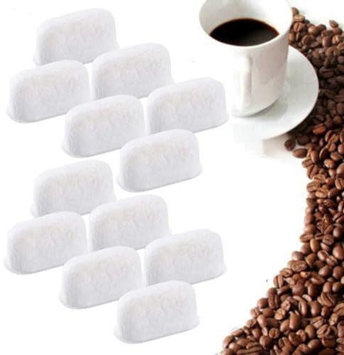 Bimhayuu Aktivkohlefilter Kohlefilter Holzkohle Wasserfilter Wasser Filterpatrone ersetzt Modelle für cusinart BEEM AEG Klarstein Kaffeemaschinen Ersatz Wasserfilter (12 STK)